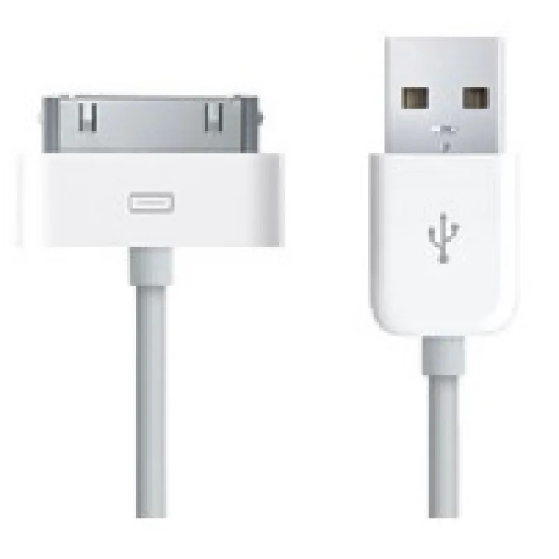 Dátový Kábel Apple iPhone 4, 4S, 3GS, 3G 30Pin Biely