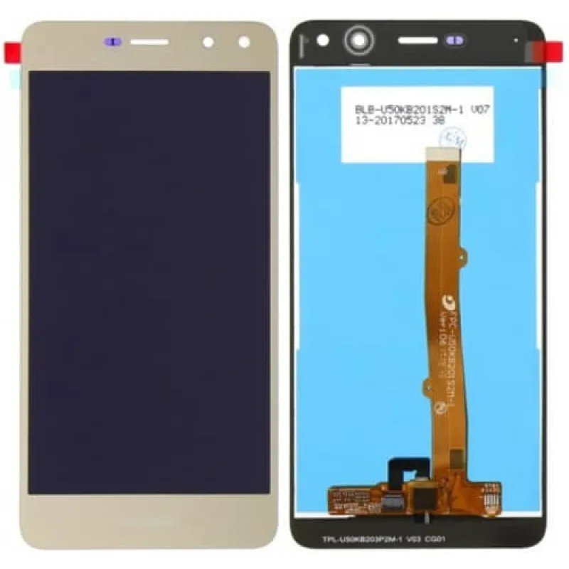 LCD displej + Dotykové sklo Huawei Y6 2017 Farba: Zlatá