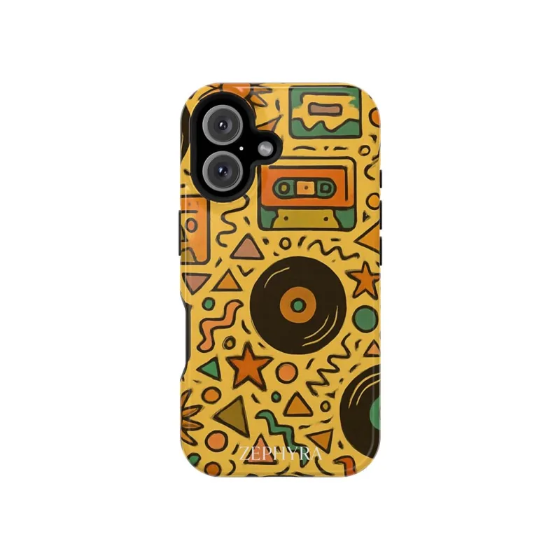 ZEPHYRA Retro Vibes - iPhone 16 Kryt