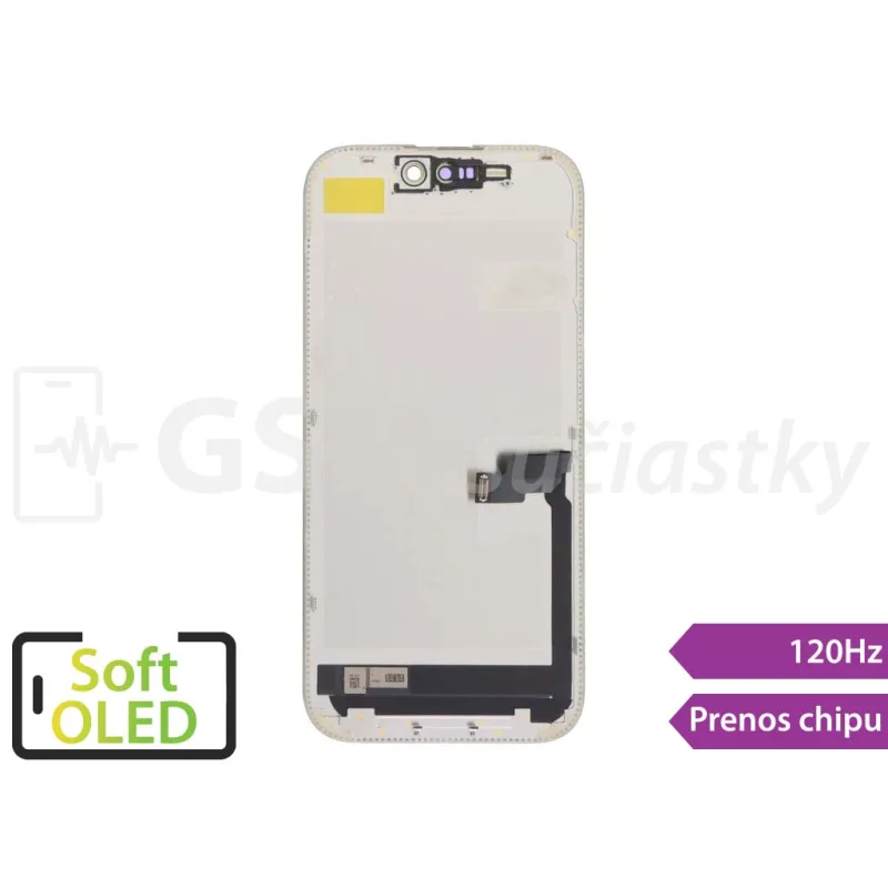 iPhone 16 Pro - 120Hz LCD displej + dotykové sklo - Soft OLED