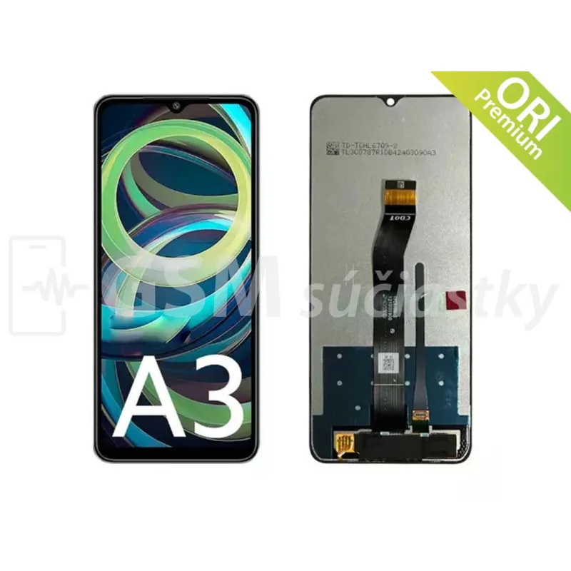 LCD Displej + Dotykové sklo Xiaomi Redmi A3 Farba: Čierna