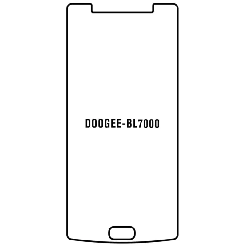 Ochranná fólia Sunshine Hydrogel pre Doogee BL7000 Variant:: predná čirá