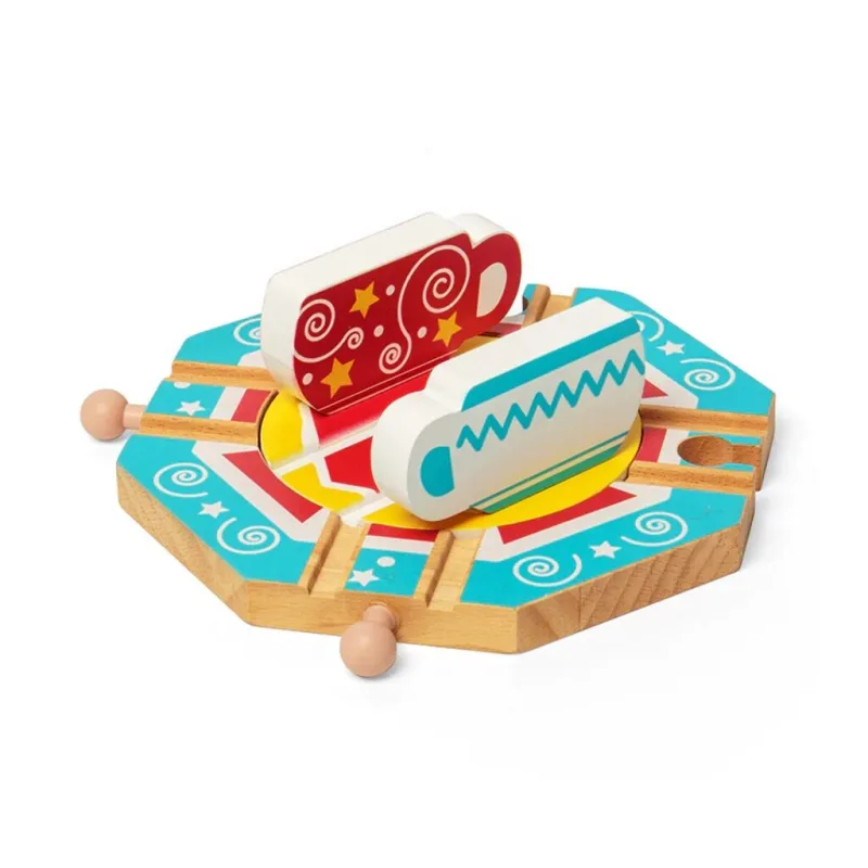 Bigjigs Rail Točňa s motívom čajových šálok