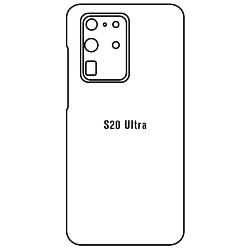 Ochranná fólia Sunshine Hydrogel pre Samsung Galaxy S20 Ultra (SM-G988) Variant:: zadná matná