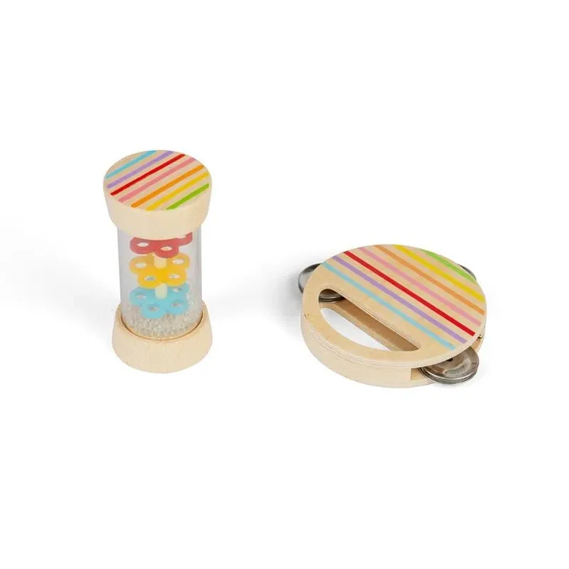 Mini set dažďová palica + tamburína