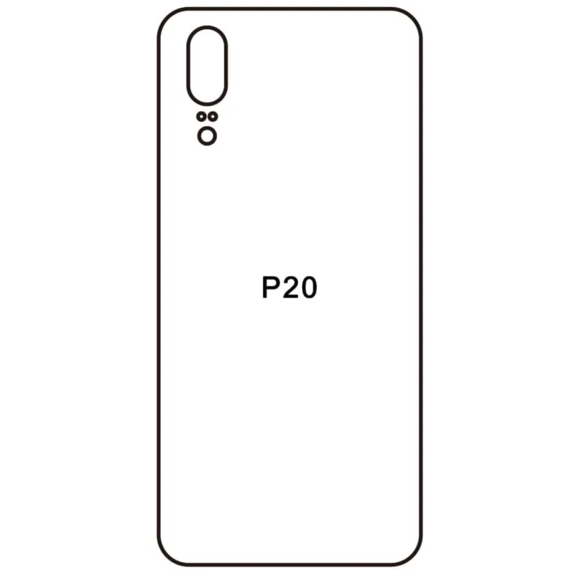 Ochranná fólia Sunshine Hydrogel pre Huawei P20 Variant:: zadná čirá