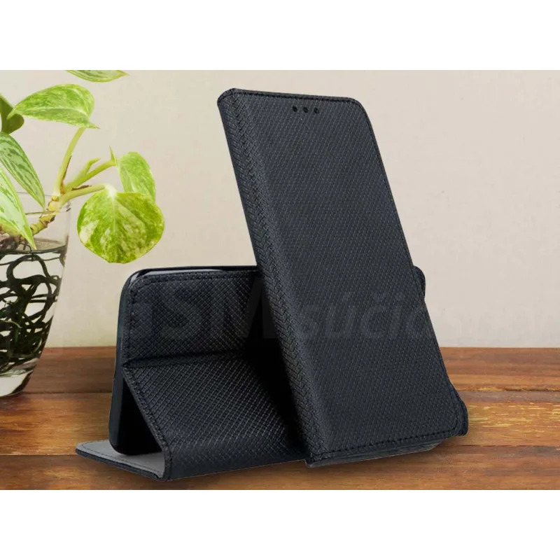 Smart Book Knižkové puzdro iPhone 17 Pro, Čierne