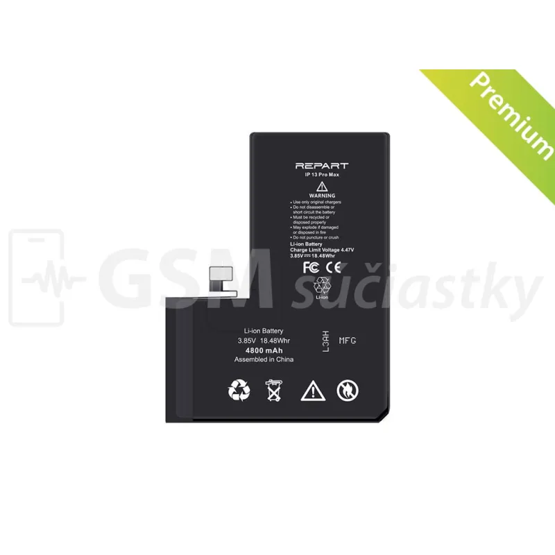 Batéria s vyššou kapacitou pre iPhone 13 Pro Max - 4800 mAh