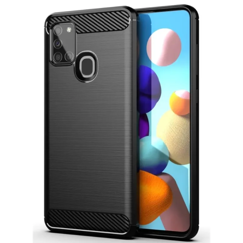 Defender Puzdro odolné protinárazové Samsung Galaxy A21s, A217 Farba: Čierna