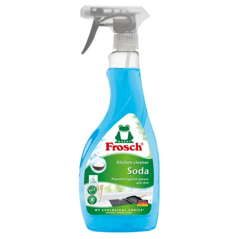 Čistič Frosch, na kuchyňu, s prírodnou sódou, 500 ml