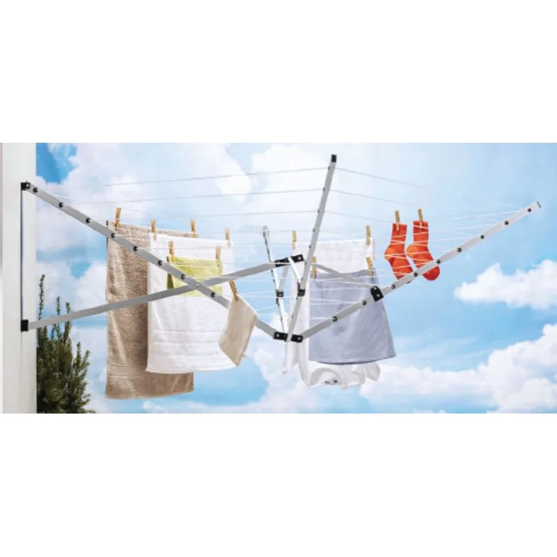 Sušiak MagicHome, na prádlo, na stenu, vonkajší, 129×129×50 cm