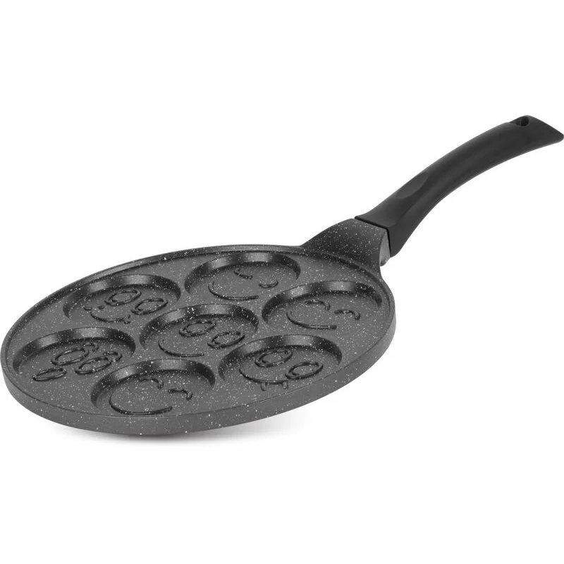 Panvica na lievance a volské oká MagicHome – 7 kusov, smajlíky