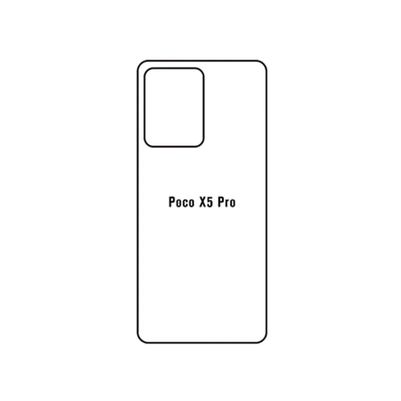 Ochranná fólia Sunshine Hydrogel pre Xiaomi Poco X5 Pro Variant:: zadná matná