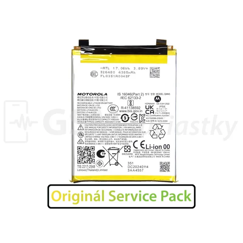 Batéria Motorola Edge 50 Pro - QM45 Original