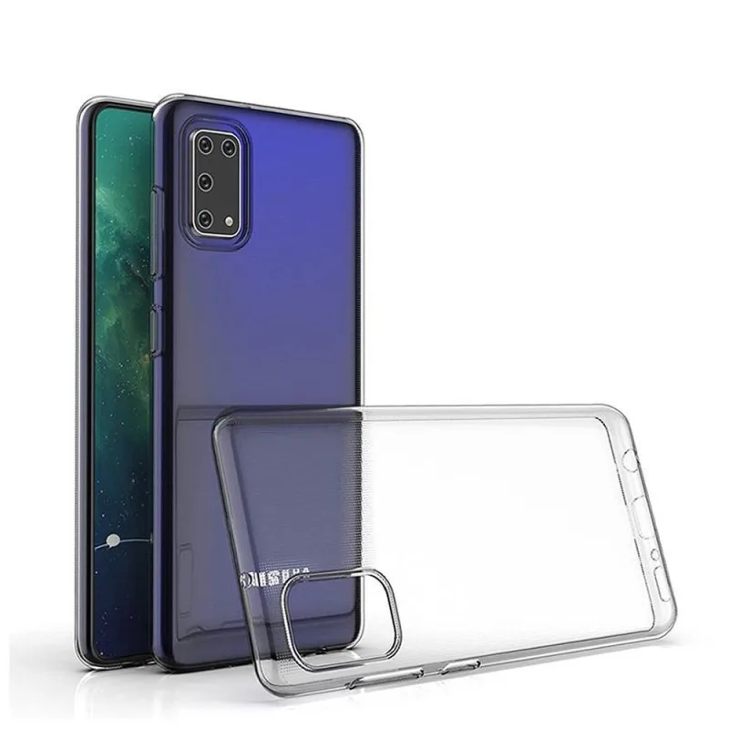 Transparentné Puzdro priesvitné silikónové Samsung A415 Galaxy A41 Farba: Priesvitné 6806