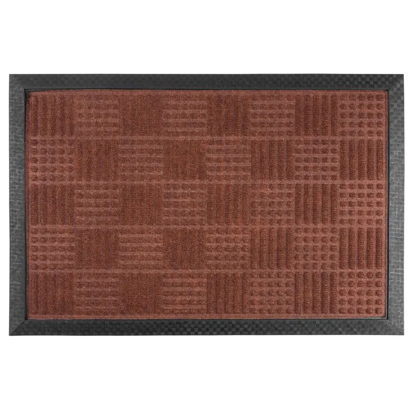 Rohožka pred dvere PPM 297 Parquets 2 – hnedá, 40x60 cm