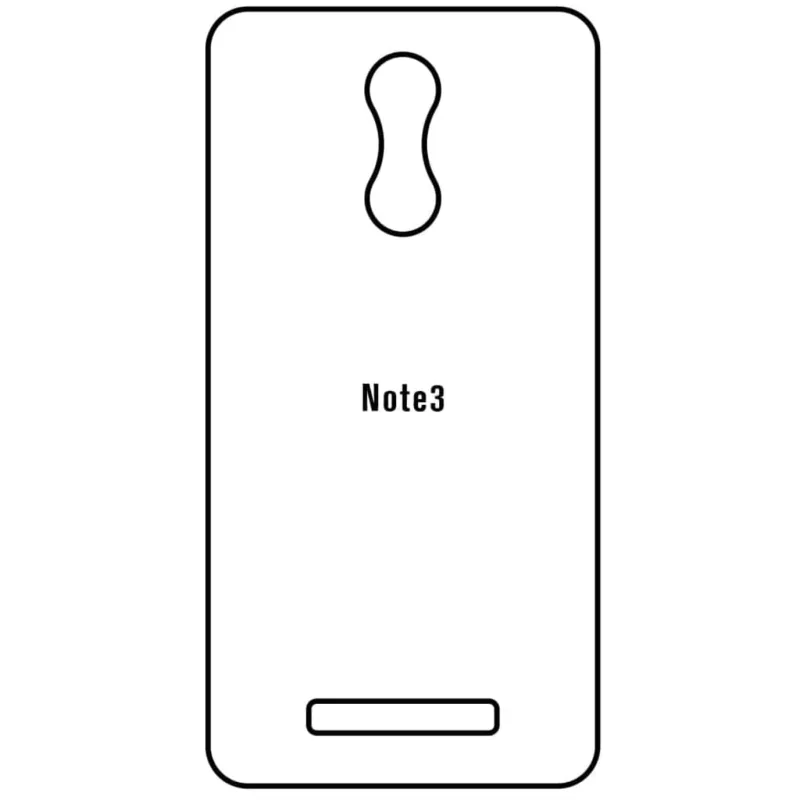 Ochranná fólia Sunshine Hydrogel pre Xiaomi Redmi Note 3 Pro Variant:: zadná matná