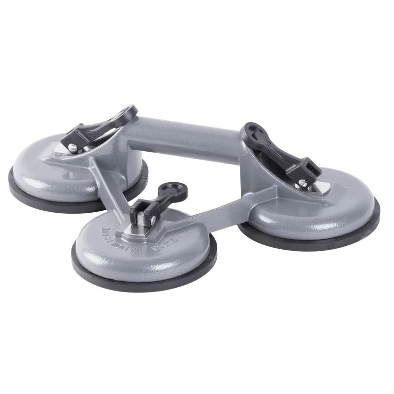 Držiak skla Strend Pro CUP-785, prísavný, 3-kupolový, kovový, Zn