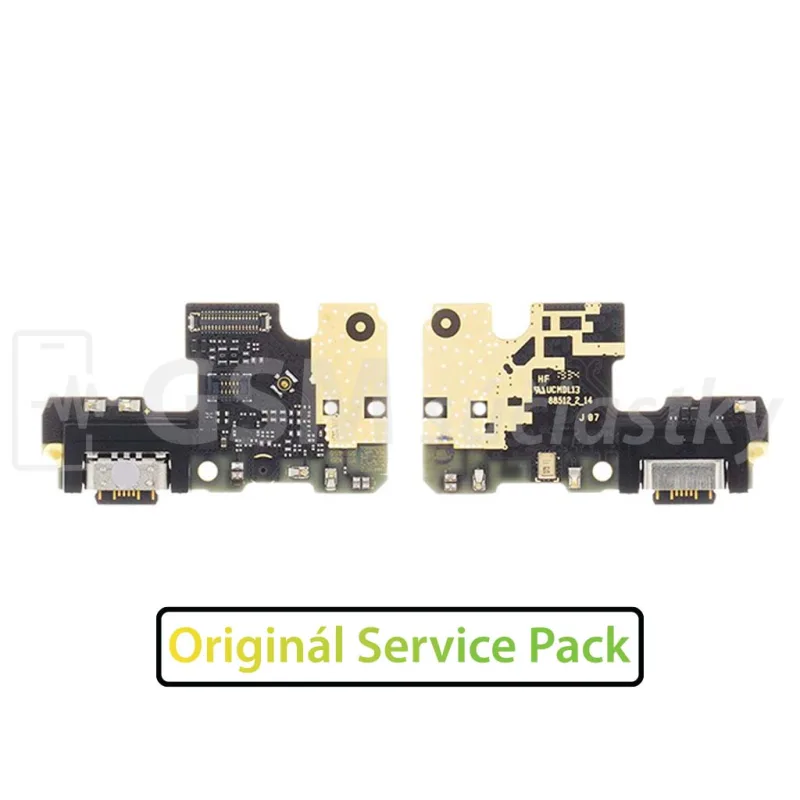 Doska nabíjania Xiaomi Mi A3 - nabíjací konektor, mikrofón Original