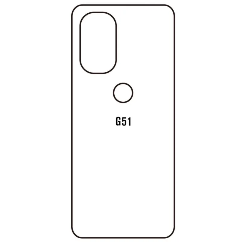 Ochranná fólia Sunshine Hydrogel pre Motorola Moto G51 Variant:: zadná čirá