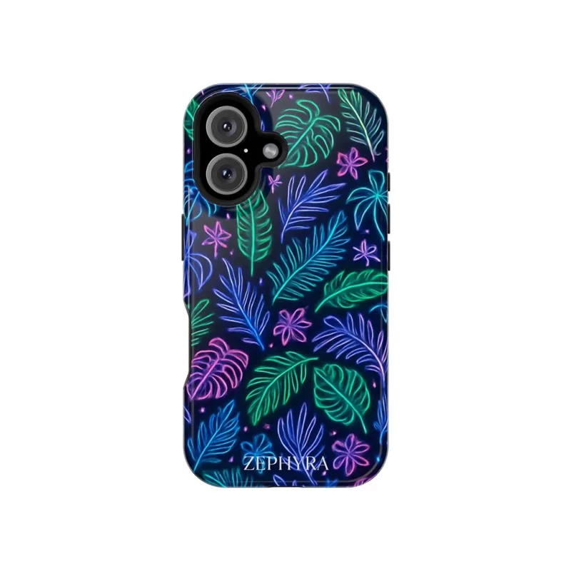 ZEPHYRA Neon Jungle - iPhone 16 Plus Kryt