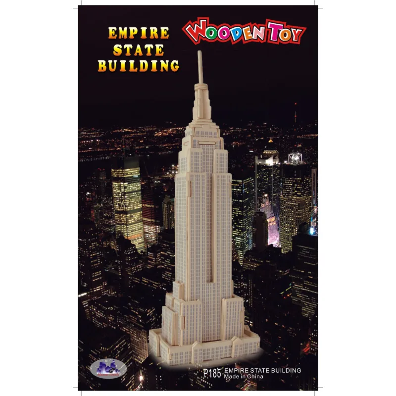Woodcraft Drevené 3D puzzle Empire state building P185