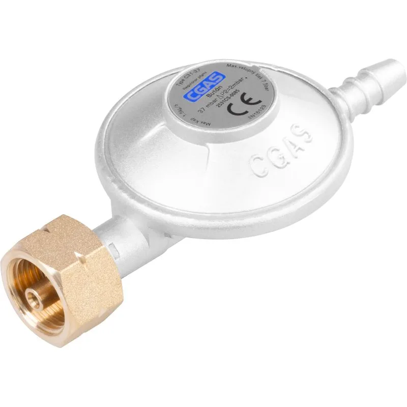 Regulátor plynu CGAS C31-37, 37 mbar, 10 mm, pre PB fľaše