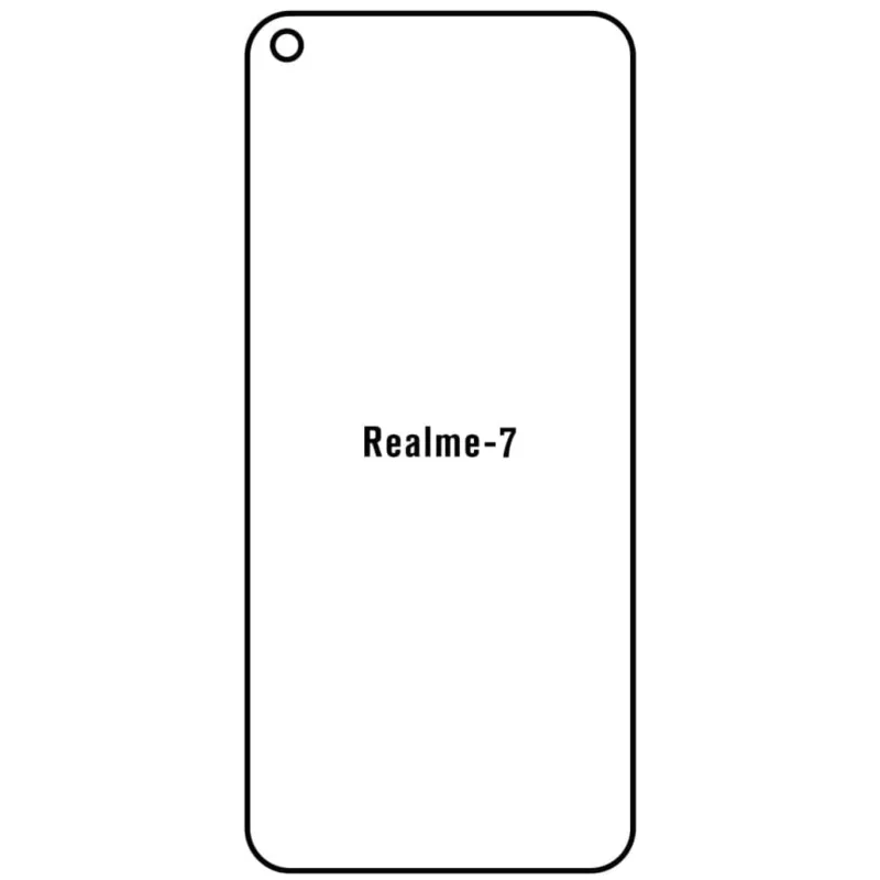 Ochranná fólia Sunshine Hydrogel pre Realme 7 Variant:: predná čirá