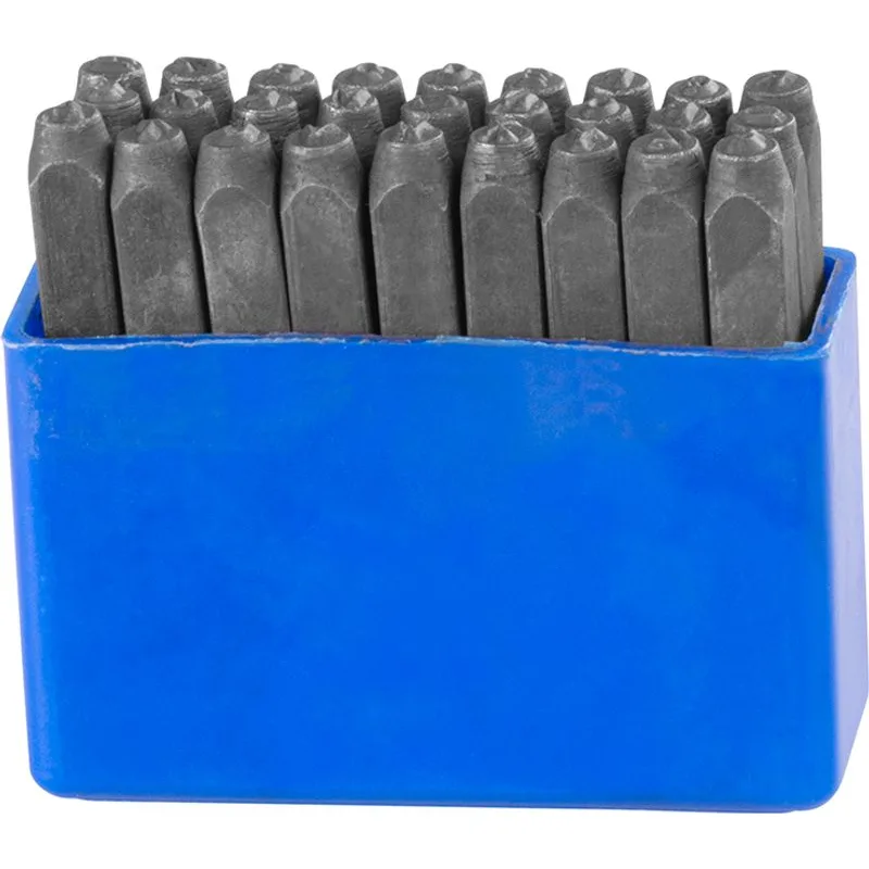 Razidlá abeceda HR59103, výška písma 3 mm, 27 ks