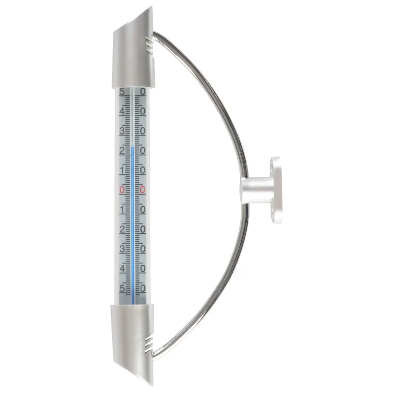 Vonkajší teplomer Strend Pro TMS-135 Longbow, kovový, sivý