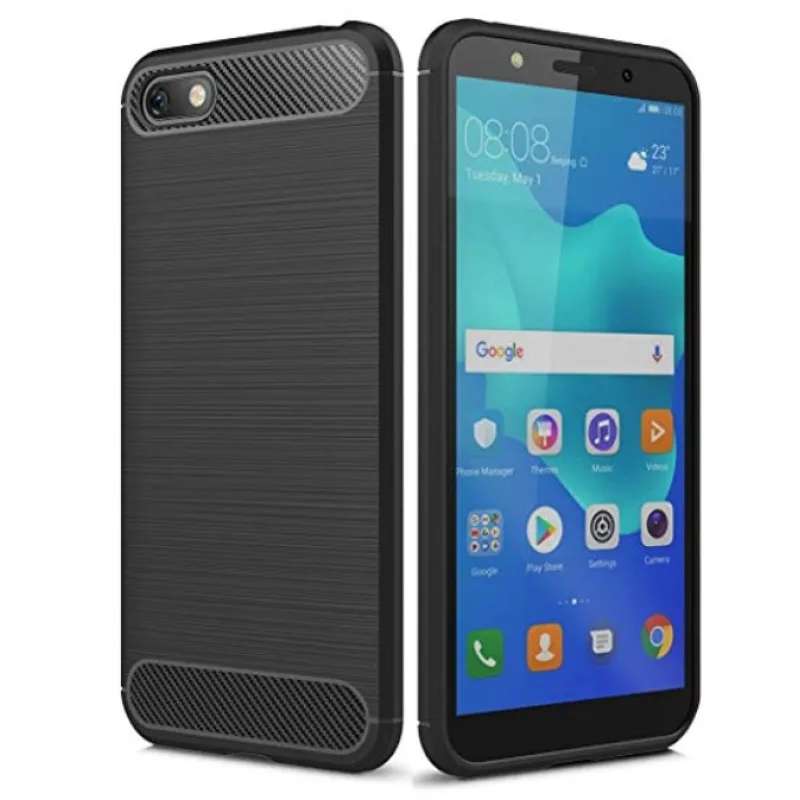 Defender Puzdro odolné protinárazové Huawei Y5 2018, Honor 7s Farba: Čierna