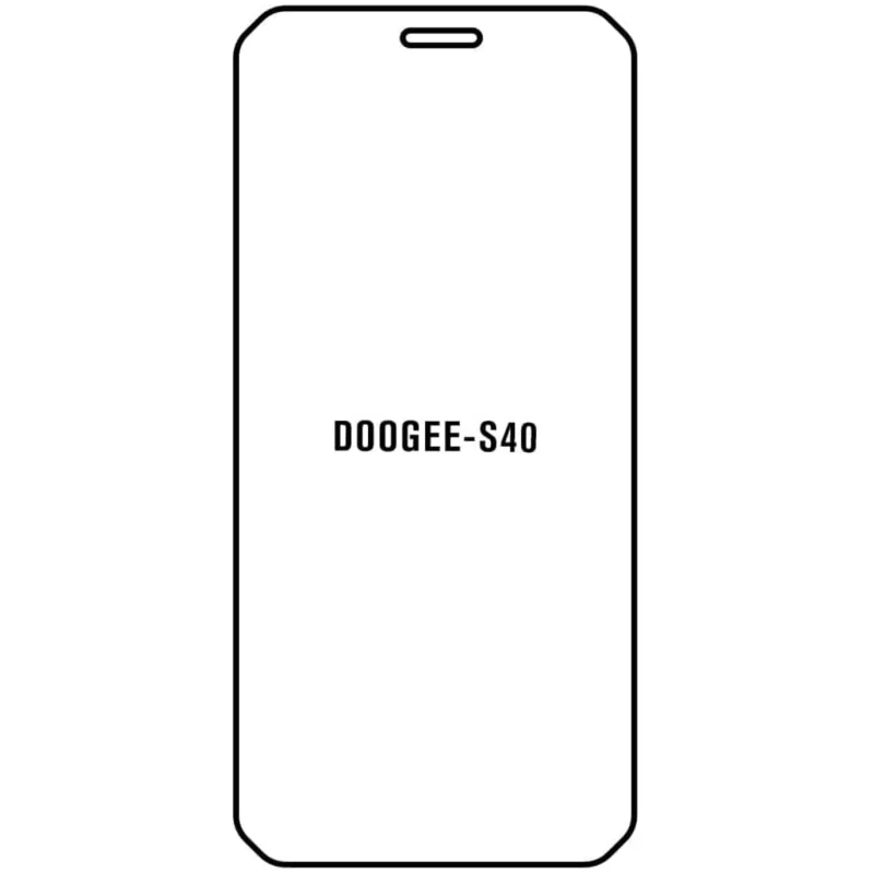 Ochranná fólia Sunshine Hydrogel pre Doogee S40 Variant:: predná čirá