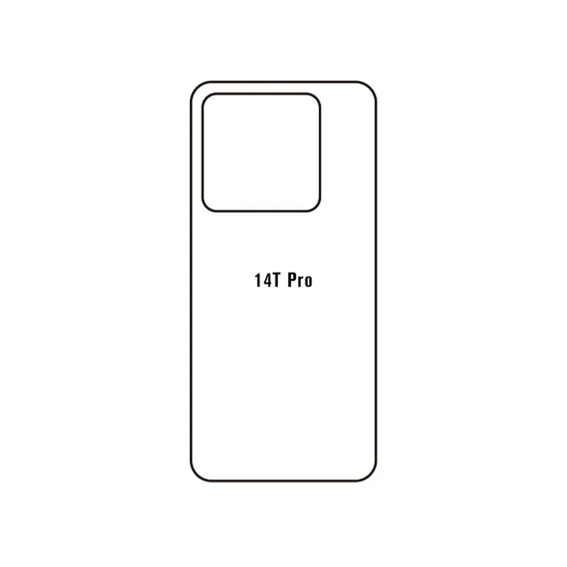 Ochranná fólia Sunshine Hydrogel pre Xiaomi 14T Pro Variant:: zadná matná