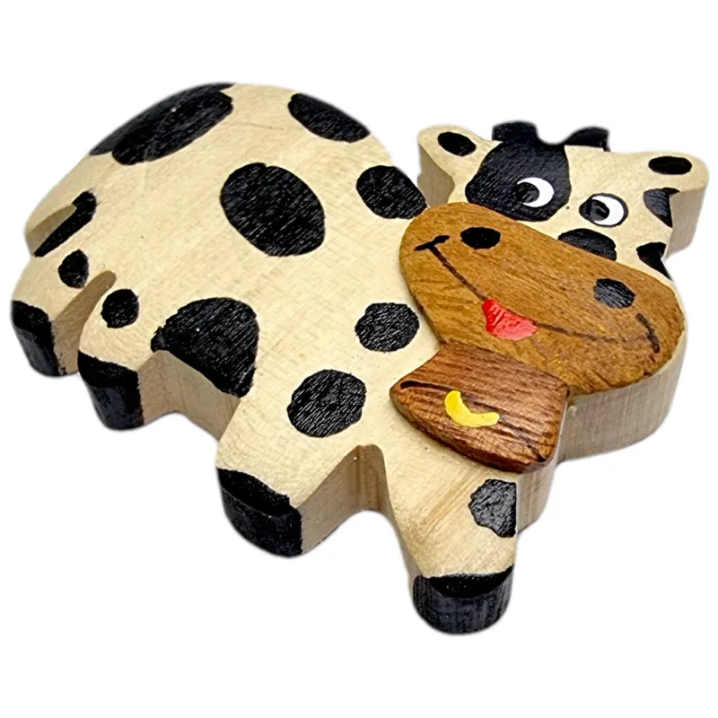 2Kids Toys Drevená magnetka veľká Krava