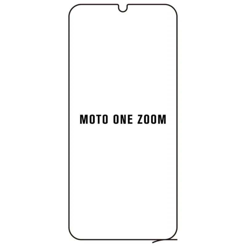 Ochranná fólia Sunshine Hydrogel pre Motorola One Zoom Variant:: predná čirá