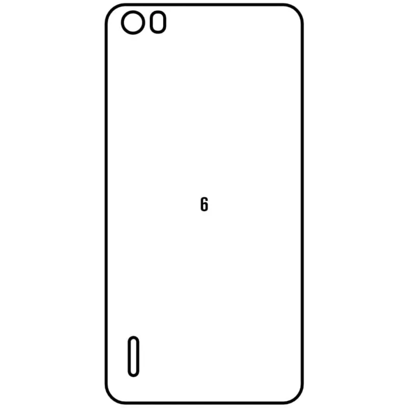 Ochranná fólia Sunshine Hydrogel pre Honor 6 Variant:: zadná matná