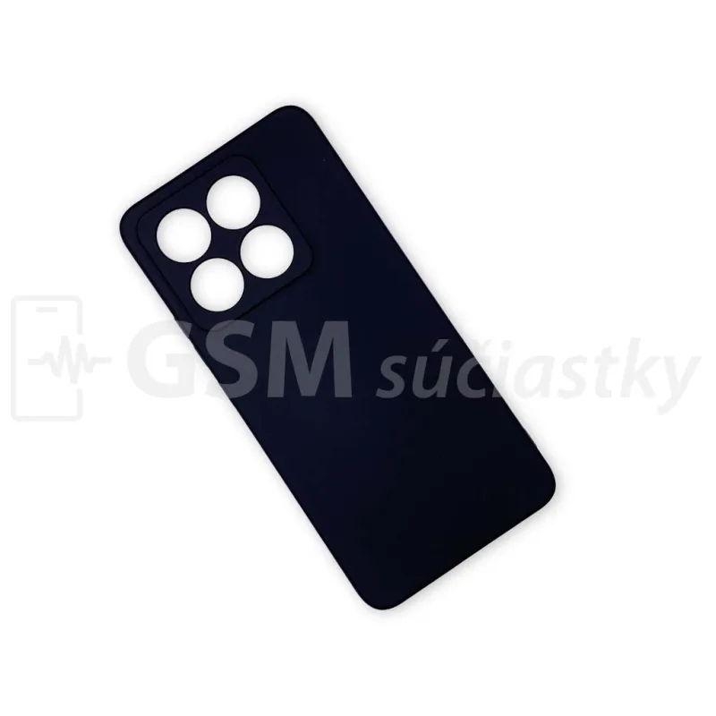 Soft Flex Silikónový kryt na mobil Xiaomi 14T, Čierny