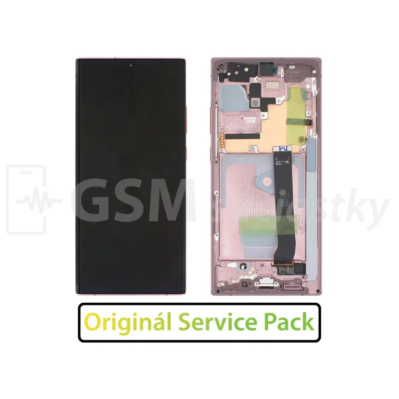 LCD displej Samsung Galaxy Note 20 Ultra 5G (N986) originál Farba: Mystic Bronze