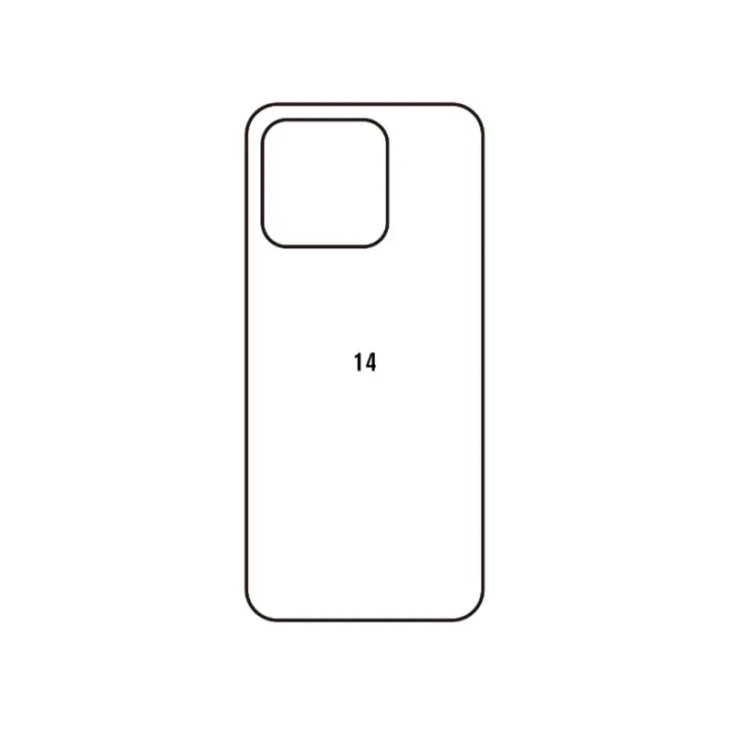 Ochranná fólia Sunshine Hydrogel pre Xiaomi 14 Variant:: zadná čirá