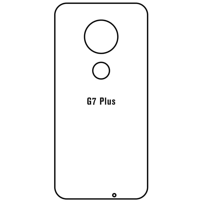 Ochranná fólia Sunshine Hydrogel pre Motorola Moto G7 Plus Variant:: zadná čirá