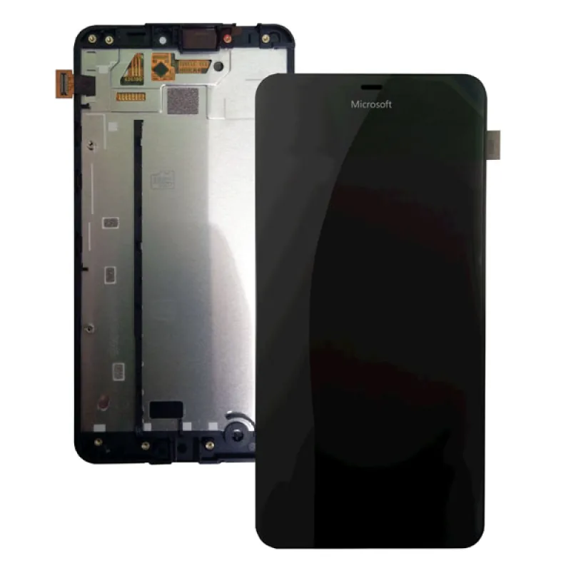 LCD Displej + Dotykové sklo + Rám Nokia Lumia 640 XL Farba: Čierna