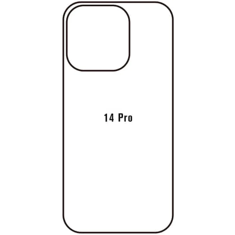 Ochranná fólia Sunshine Hydrogel pre Apple iPhone 14 Pro Variant:: zadná čirá