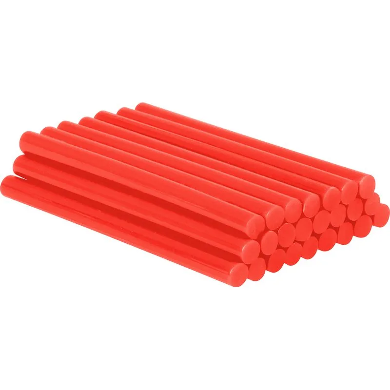 Tavná tyčinka Strend Pro GS-201C, 100x07 mm, červená, 24 ks