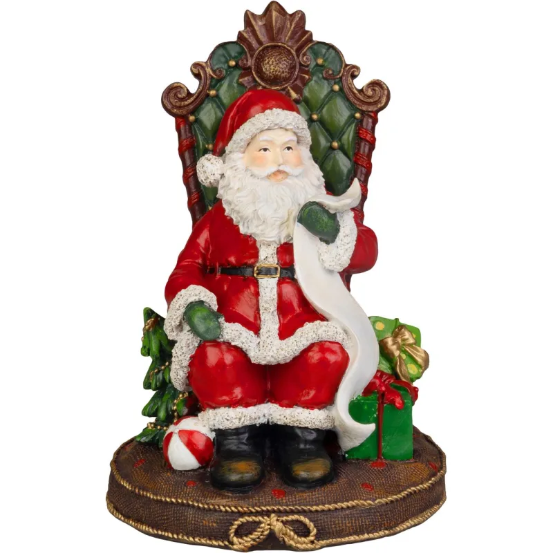 Vianočná dekorácia Santa, 14x14x20 cm