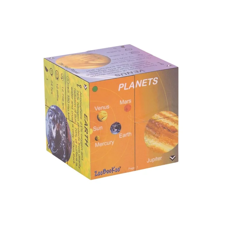 Kniha v kocke Planéty