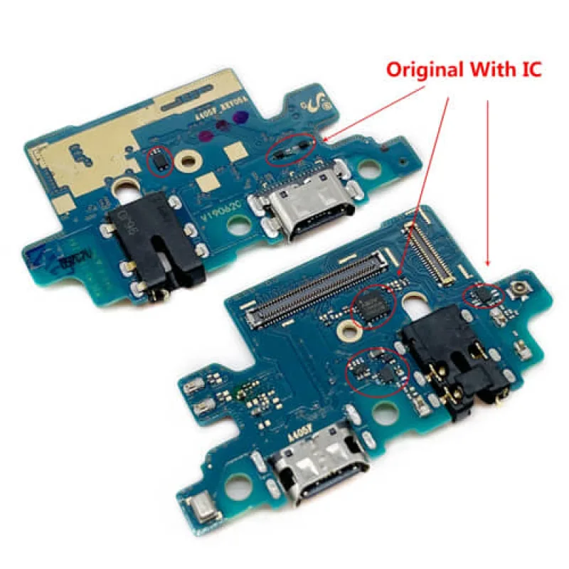 Doska nabíjania Samsung Galaxy A40 (A405) - nabíjací konektor, mikrofón Variant:: PCB doska, nabíjací konektor, mikrofón