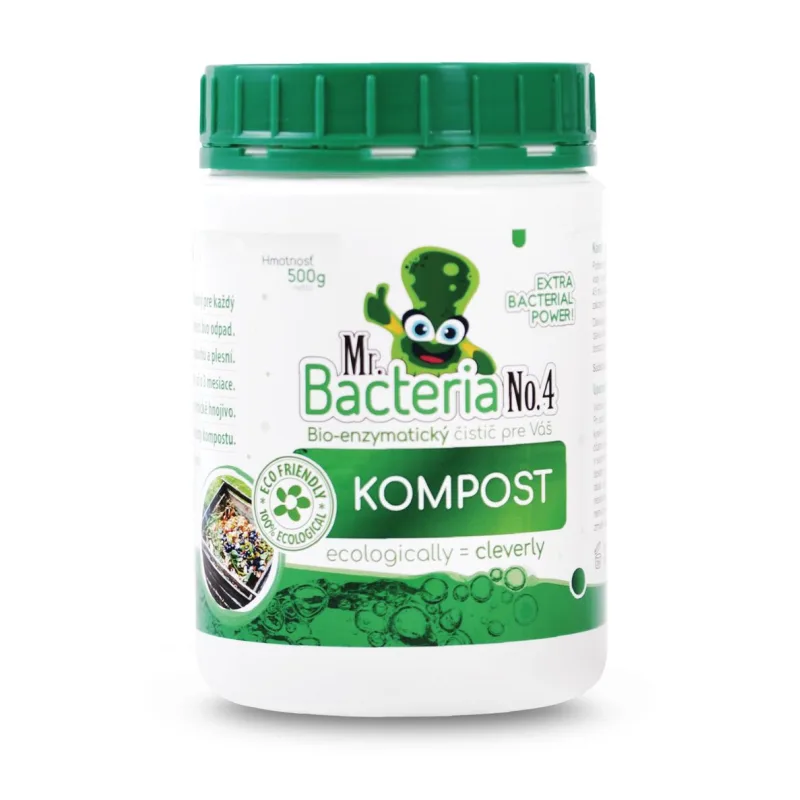 Aktivátor Mr.Bacteria No.4, baktérie do kompostu, 500 g