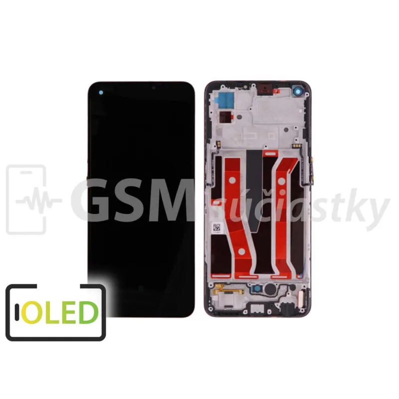LCD displej + dotykové sklo Oppo Reno 5 5G Farba: Rám