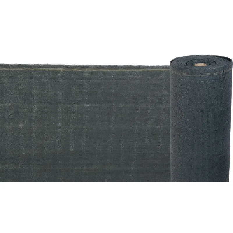 Tieniaca tkanina POPULAR.NET 1,5x50 m, antracitová, 90%