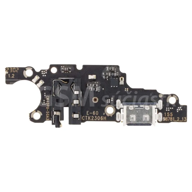 Doska nabíjania Honor X7a - nabíjací konektor, mikrofón Variant:: nabíjací konektor, doska a mikrofón